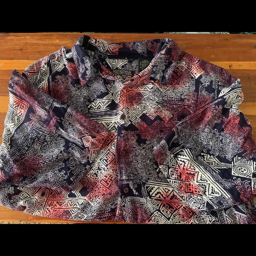**SOLD**Generra collection vintage button up